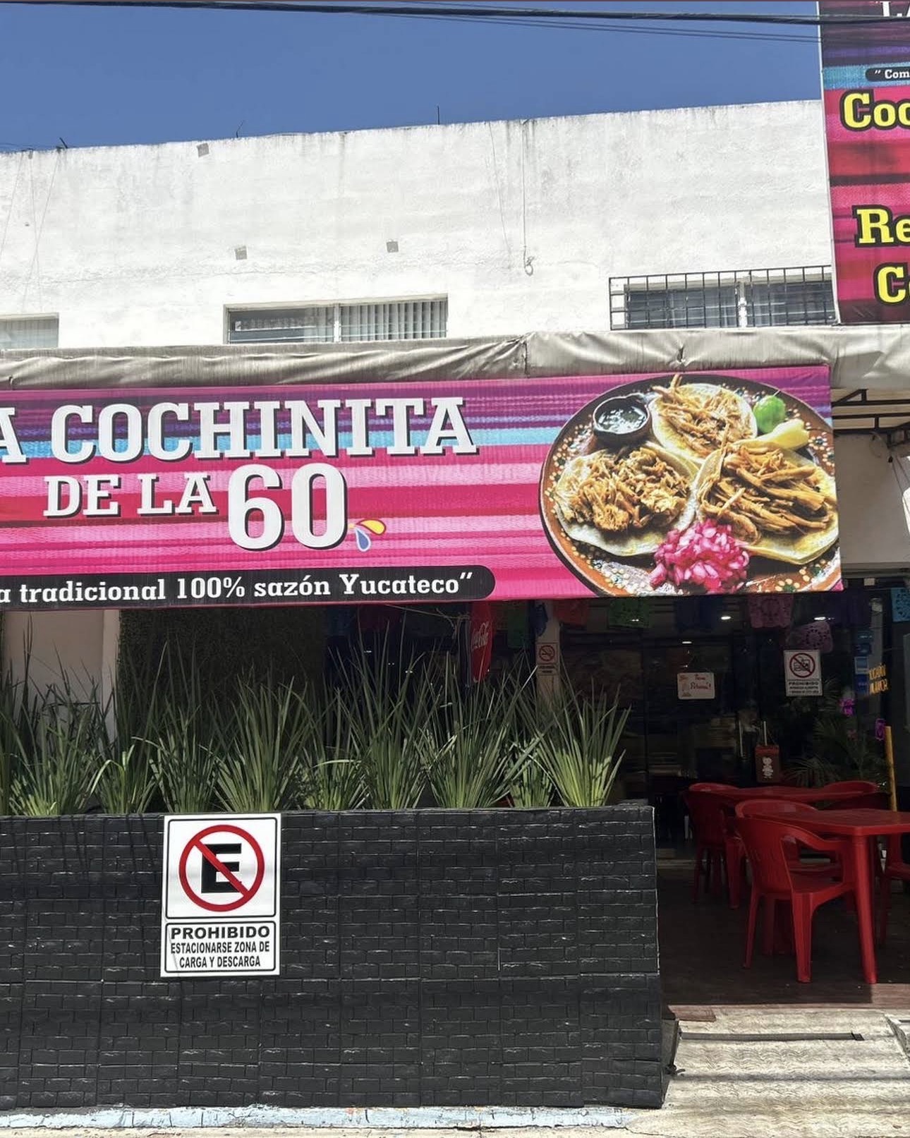Fachada del restaurante